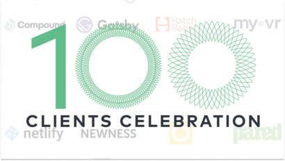 100 Clients Celebration