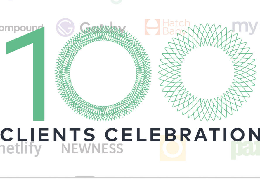 100 Clients Celebration