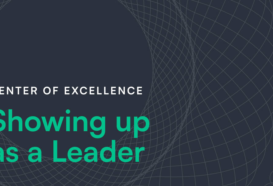 Showing up as a Leader