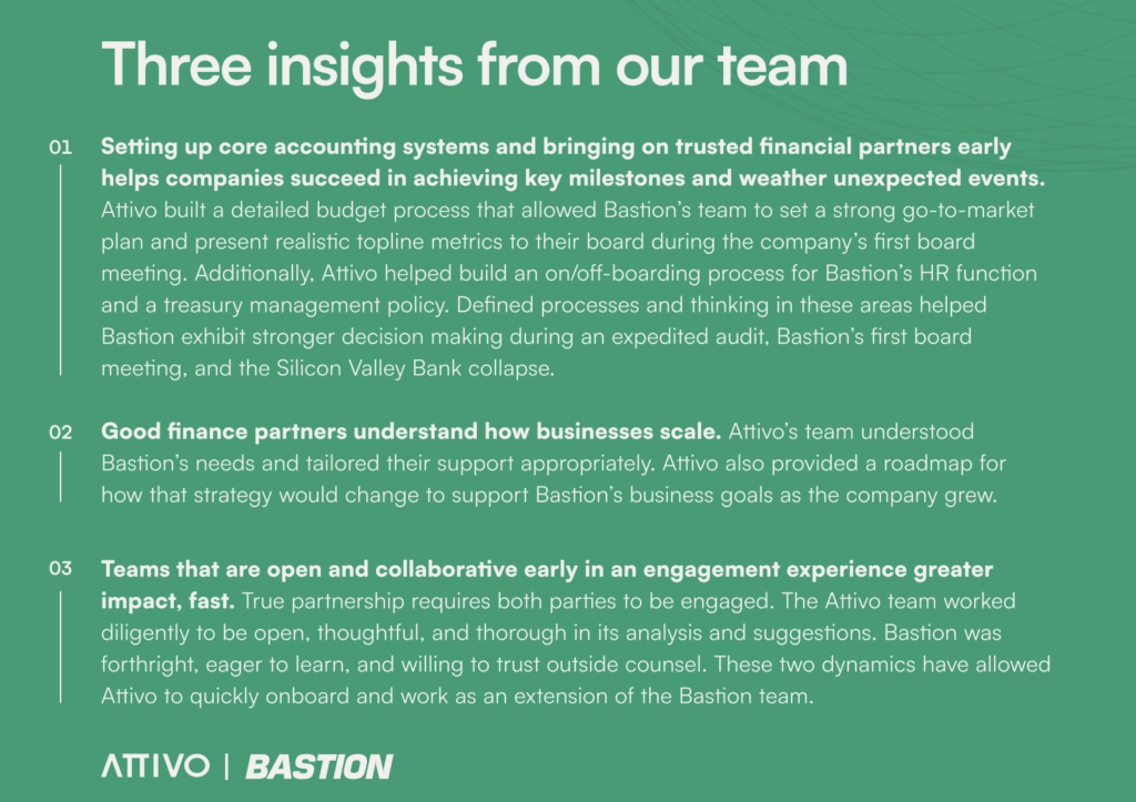 Three insights from our team