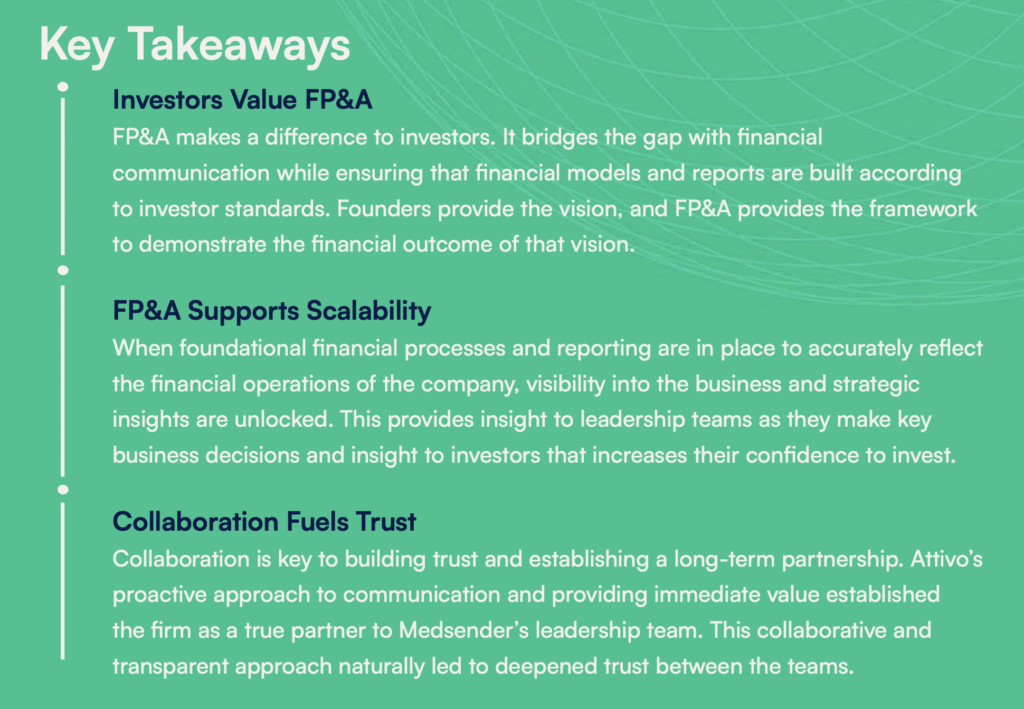 Key takeaways from the case study