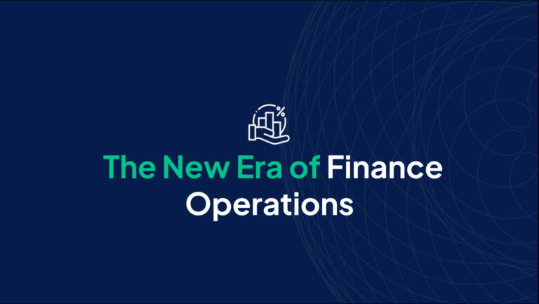 The New Era of Finance Operations